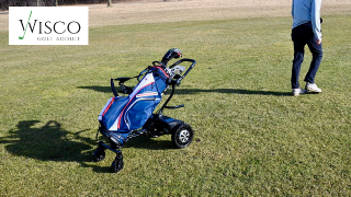 Electric golf bag clearance cart that follows you